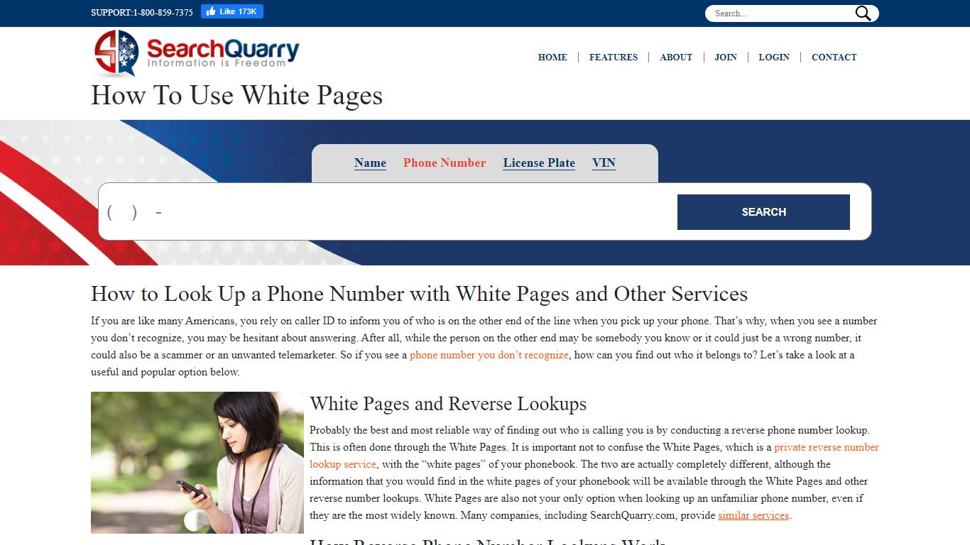 How To Use White Pages - SearchQuarry